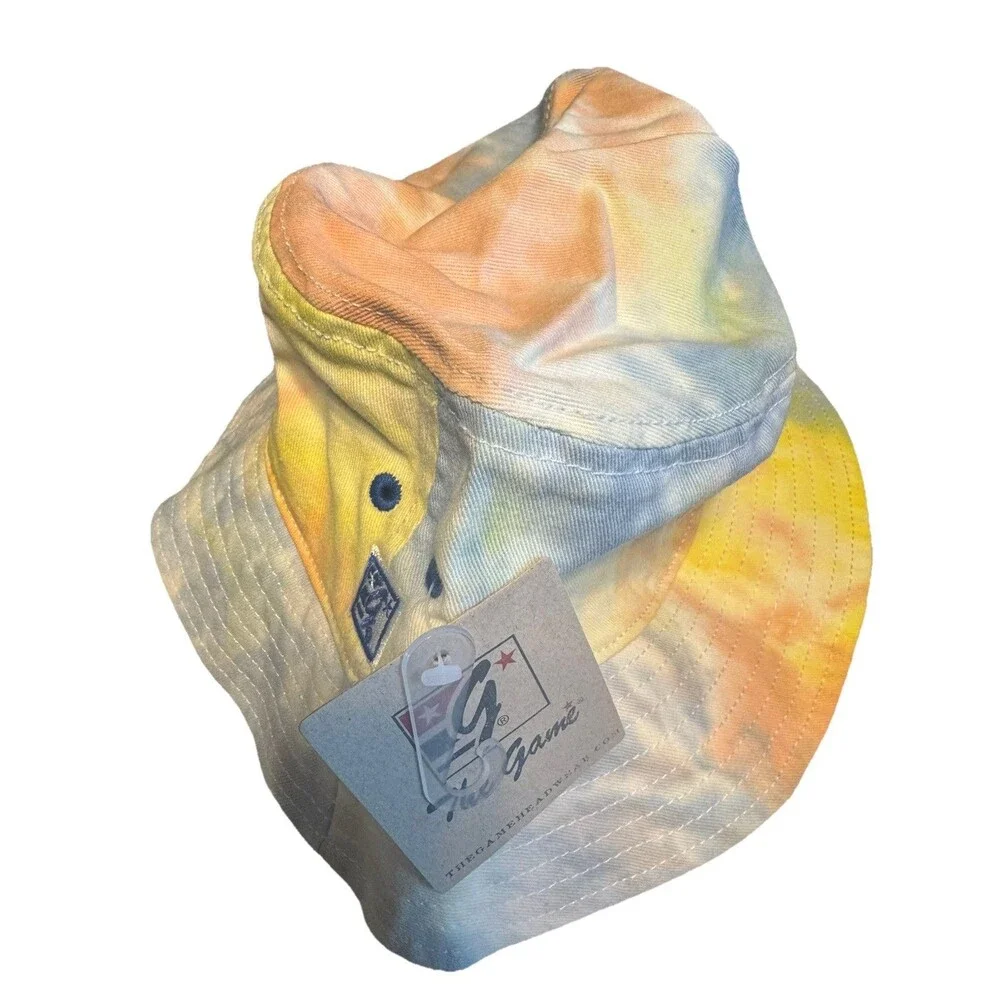 Tie-Dye Bucket Hat Vita Coco Spiked w/ Captain Morgan Logo - NWT - The Game